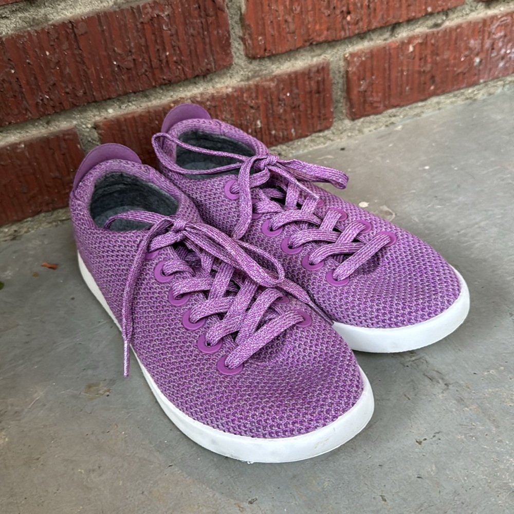 Allbirds Women's Purple Sneakers - Picture 4 of 9